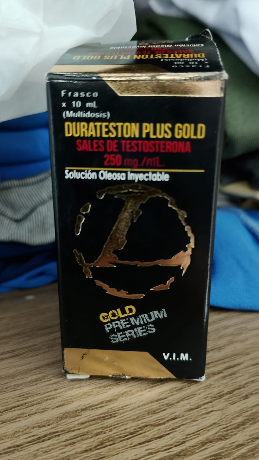 Durateston Gold recebido lacrado